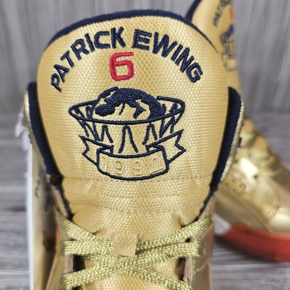 Patrick Ewing Gold Medal Eclipse Basketball Shoes-1EW90151-732-Men\'s Size 9 NEW main image 9